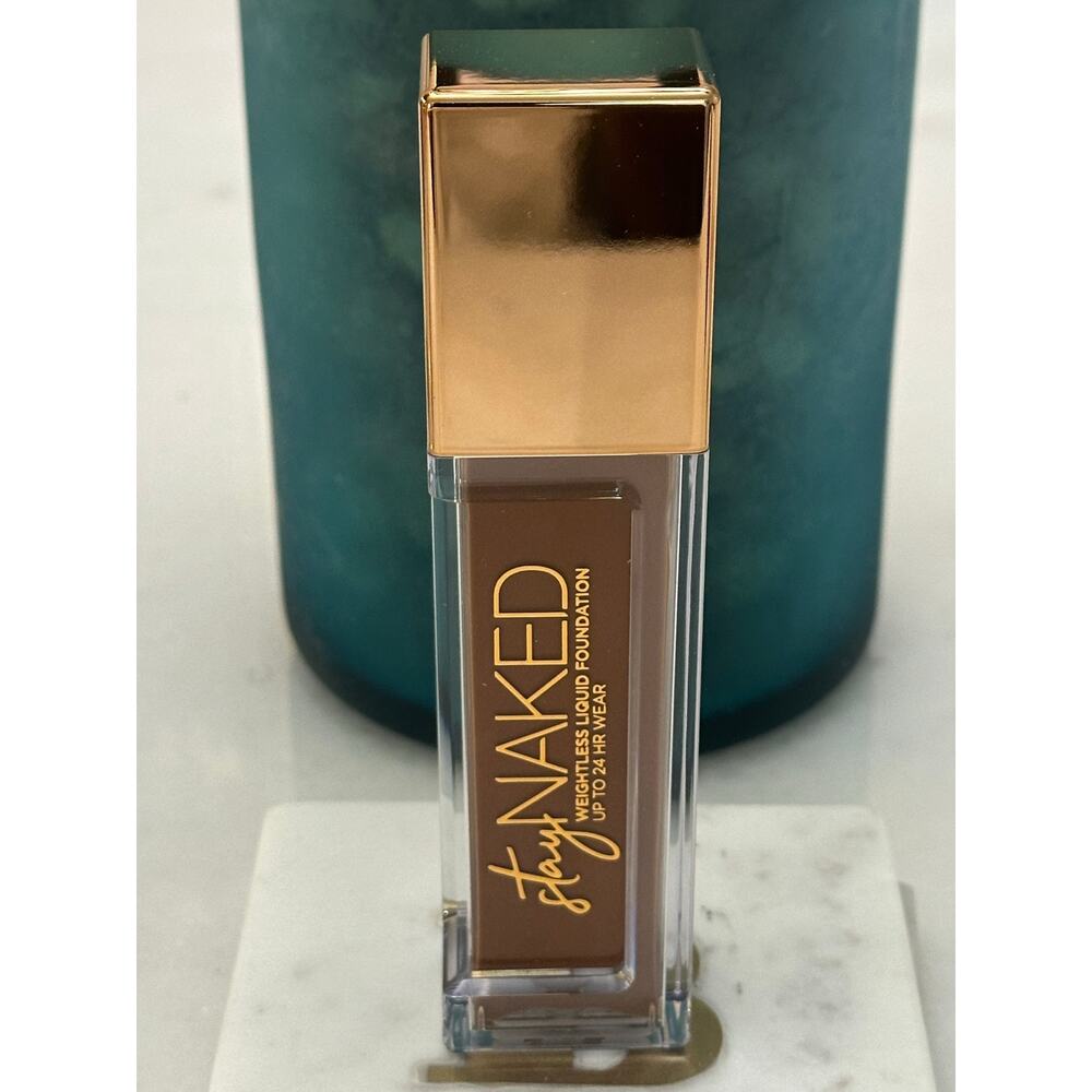 Urban Decay Stay Naked Foundation 70WR Deep Warm Red NIB Vegan Discontinued HTF